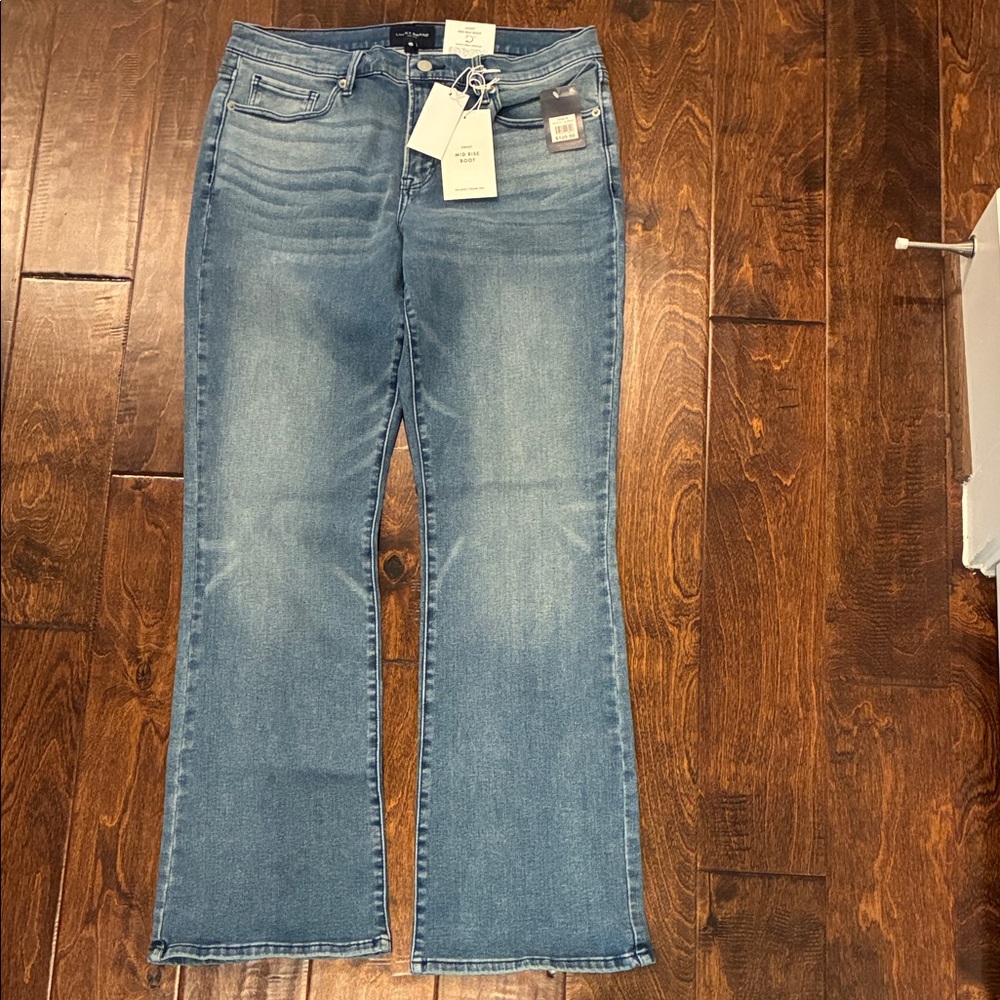 Lucky Brand Sweet Mid Rise Boot 14/32 Regular